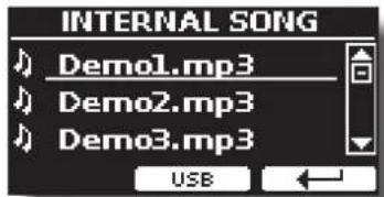 Dexibell Combo J7 - Sélectionner un morceau - 3