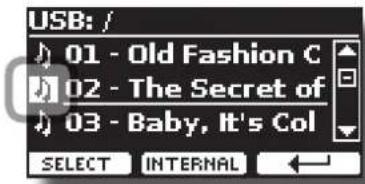 Dexibell Combo J7 - Sélectionner un morceau - 5