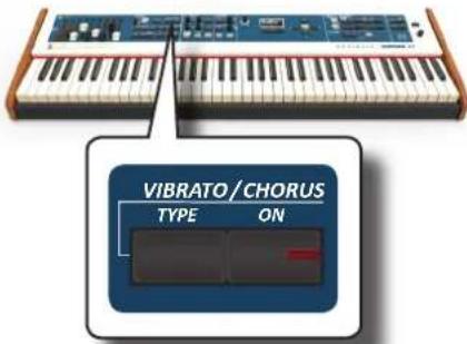 Dexibell Combo J7 - Application effect Vibrato/Chorus - 1
