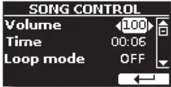 Dexibell Combo J7 - Commandes utiles pour les morceaux - 2