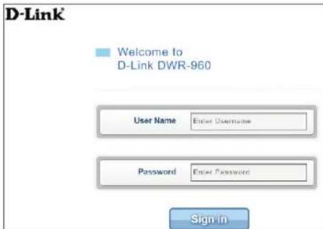 D-LINK DWR960 - Utilitaire de configuration - 1