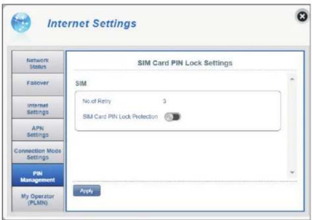 D-LINK DWR960 - Si la protection par verrouillage du code PIN de la carte SIM est activée : - 1
