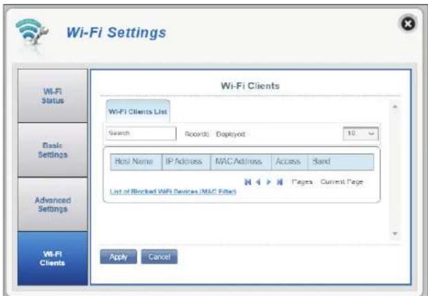 D-LINK DWR960 - Liste des clients Wi-Fi - 1
