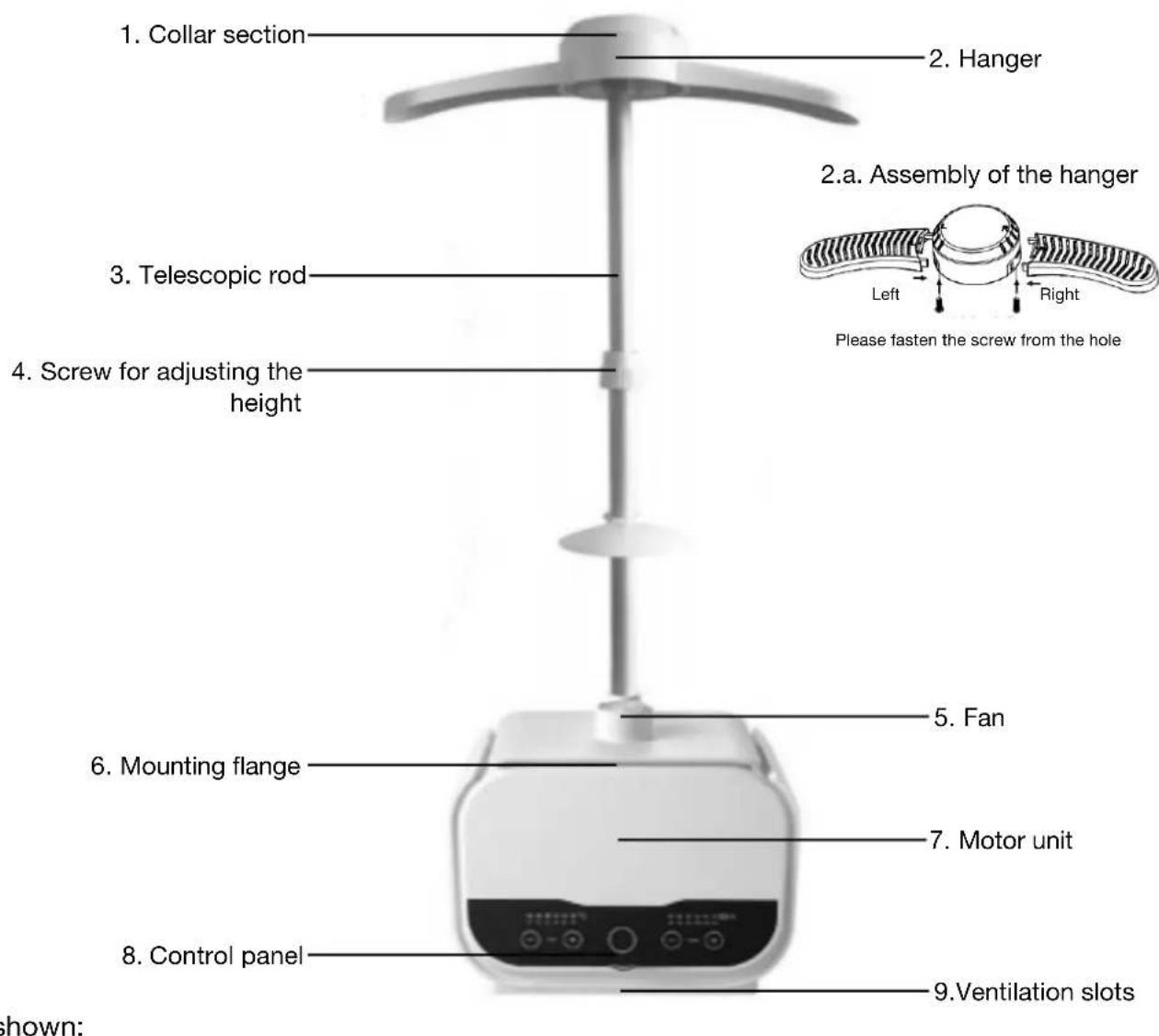 Wëasy IRO320 - Items Supplied and Device Overview - 1