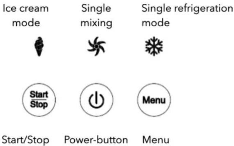 Wëasy YUM135 - 2) Control panel - 1