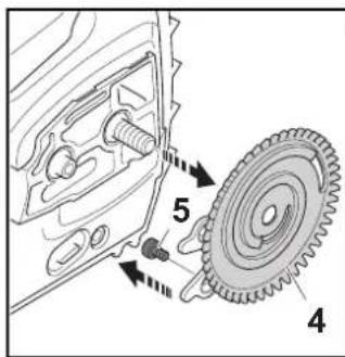 STIHL MSA 160 C - Führungsschiene und Sägekette anbauen - 2