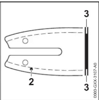 STIHL MSA 160 C - Cleaning the Bar and Chain - 2