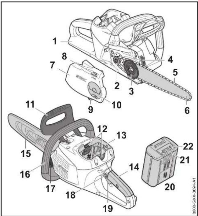 STIHL MSA 160 C - Motosega e batteria - 1