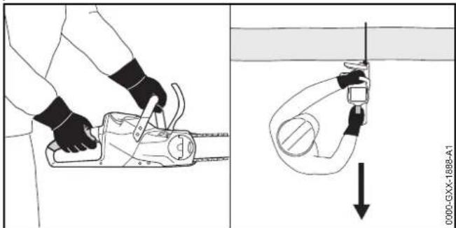 STIHL MSA 140 C - WARNING - 1