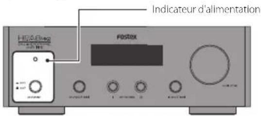 FOSTEX HPA8mk2 - Mettez l'appareil sous tension. - 1
