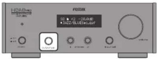 FOSTEX HPA8mk2 - Sélectionnez la source de sortie. - 1