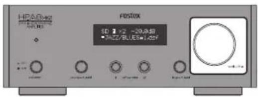FOSTEX HPA8mk2 - Ajustez le volume. - 1