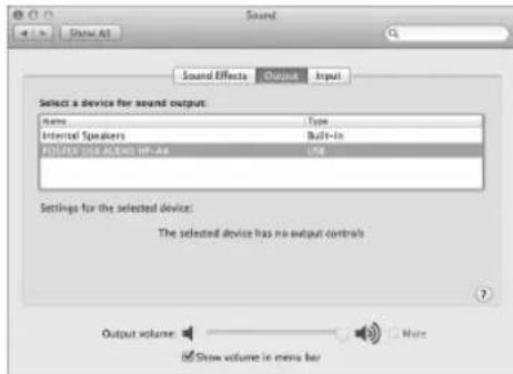 FOSTEX HPA4BL - Sound output destination setting - 3