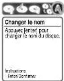 Magnum DVDVCR3300 - Modification du nom du disque - 2