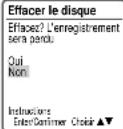 Magnum DVDVCR3300 - Informations / Effacement d'un disque (DVD+RW) - 5
