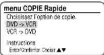 Magnum DVDVCR3300 - Copie One Touch - d'un DVD vers une cassette VHS - 2