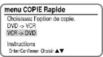 Magnum DVDVCR3300 - Copie One Touch - d'une cassette VHS vers un DVD - 3