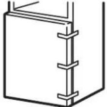 GE GTS18HYNRFS - RETIRE LA PUERTA DE ALIMENTOS FRESCOS - 1