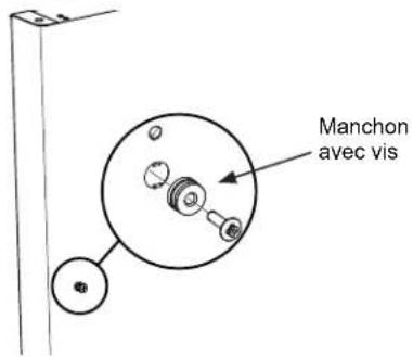 GE GTS18HYNRFS - 1B POIGNEE EN ACIER INOXYDABLE - 1