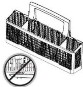 HOTPOINT HDF310PMRSH - Silverware Basket - 2