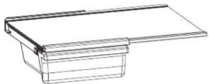 GE GTS22KYNRFS - Gaveta de refrigerio - 1