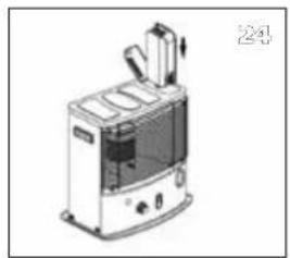 QLIMA R7227STC2 - L PRIMA DI PROCEDURE ALLA SOSTITUZIONE DELLO STOPPINO, LA STUFA DEVE ESSERE SPENTA E COMPLETAMENTE FREDDA. - 10