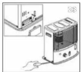 QLIMA R7227STC2 - L AVANT DE COMMENCER A CHANGER LA MECHE, L'APPAREIL DOIT ETRE ETEINT ET TOTALEMENT REFROIDJI. - 9