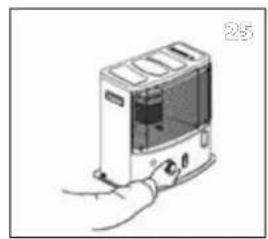 QLIMA R7227STC2 - L PRIMA DI PROCEDURE ALLA SOSTITUZIONE DELLO STOPPINO, LA STUFA DEVE ESSERE SPENTA E COMPLETAMENTE FREDDA. - 11