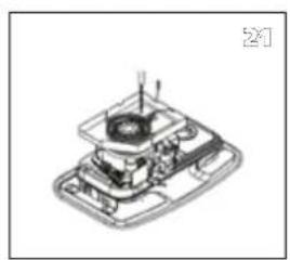 QLIMA R7227STC2 - L ENSURE THAT THE HEATER IS OFF AND COMPLETELY COOL BEFORE STARTING TO REPLACE THE WICK. - 7