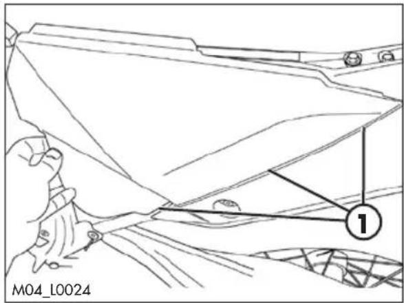 Beta Xtrainer (2022) - DÉMONTAGE ET REMONTAGE CARÉNAGE FILTRE À AIR - 1