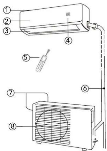 QLIMA SC5348 - ZUNANJA ENOTA - 1