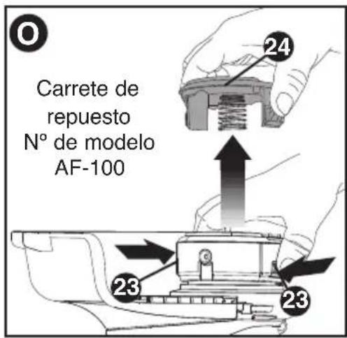 BLACK & DECKER LSTE523 - ELIMINACION DE ATASCOS Y CUERDAS ENREDADAS (FIGURAS O, P, Q) - 1