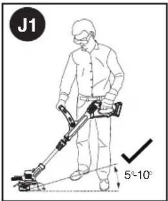 BLACK & DECKER LSTE523 - SWITCHING ON AND OFF - 2