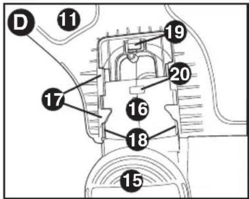 BLACK & DECKER LSTE523 - INSTALLING THE GUARD - 1
