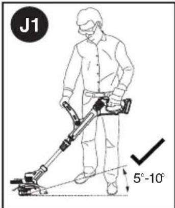 BLACK & DECKER LSTE523 - FONCTIONNEMENT DU TAILLE-BORDURES - 2