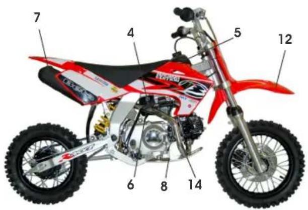 Beta R 107 (2007) - ELEMENTS PRINCIPAUX - 2