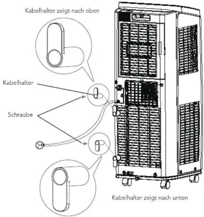WILFA Cool 9 Connected - MONTAGE DER KABELHALTER - 1