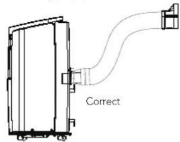 WILFA Cool 9 Connected - NOTE OF INSTALLING HEAT DISCHARGE PIPE - 2