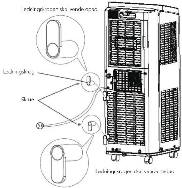 WILFA Cool 9 Connected - INSTALLATION AF LEDNINGSKROG - 1
