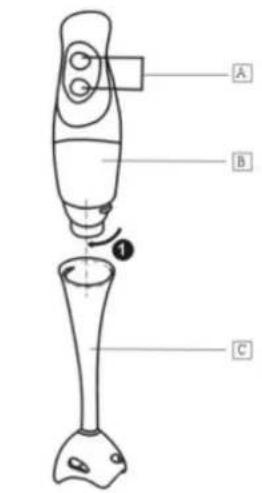 Wëasy BX6 - GETTING TO KNOW YOUR PLUNGING MIXER - 1