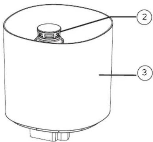 WILFA Nature HU400WW - COMPONENTI DELLA MACCHINA - 2