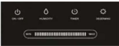 WILFA Haze HU400BC - OVERVIEW - CONTROL PANEL - 1