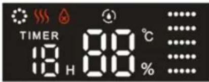 WILFA Haze HU400BC - OVERSIKT - DISPLAY - 1