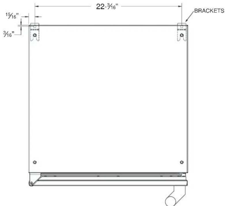 Hestan GRWGR24 - ANTI-TIP BRACKETSANTI-TIP BRACKETS - 1