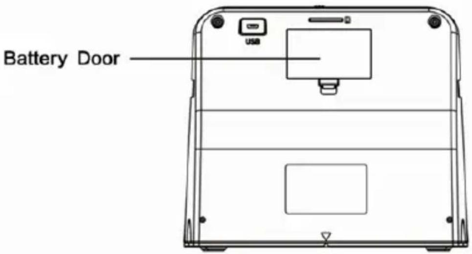 Reflecta Combo Album Scanner - Installazione del pacco batteria - 1