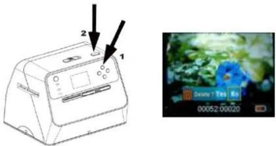 Reflecta Combo Album Scanner - Delete Mode - 1