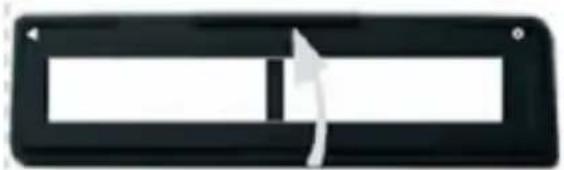 Reflecta Combo Album Scanner - Inserimento di pellicole/diapositive nel supporto - 1