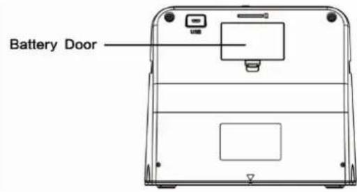 Reflecta Combo Album Scanner - Installing the battery pack - 1