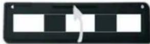 Reflecta Combo Album Scanner - Placing film/slide into the holder - 2