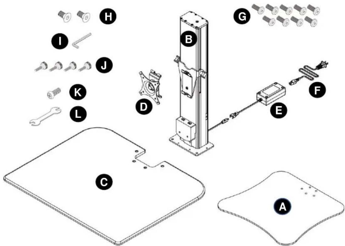 Victor Technology DC400 - Parts List / Liste des pièces - 1